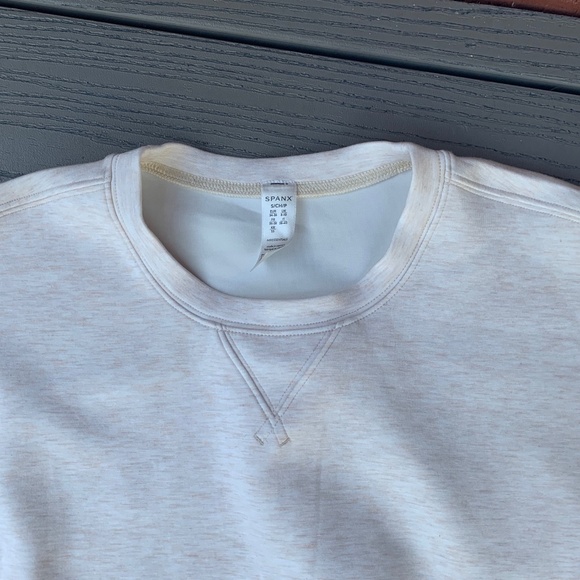 SPANX Air Essentials Crew Neck Sweatshirt - Picture 3 of 13